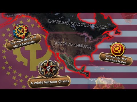 What if the Socialist Revolution started in America? - Hearts of Iron 4  Kaiserredux/Kaiserreich