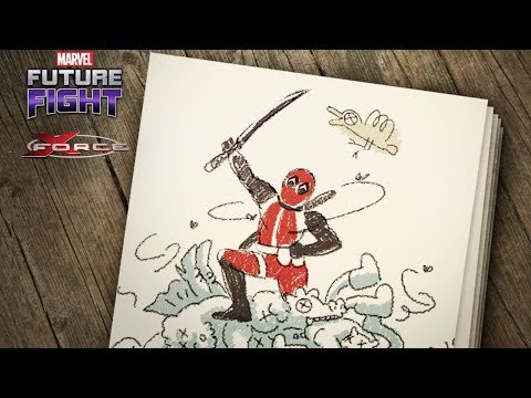 Marvel Future Fight Part 134 - Deadpool Potential Advancement 35.71%