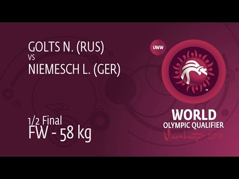 1/2 FW - 58 kg: L. NIEMESCH (GER) df. N. GOLTS (RUS), 5-4