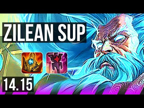 ZILEAN & Xayah vs ALISTAR & Kai'Sa (SUP) | Rank 6 Zilean, 1/3/21 | EUNE Challenger | 14.15