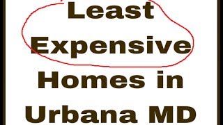 preview picture of video 'Least Expensive Houses in Urbana Cheap Homes in Urbana Maryland'