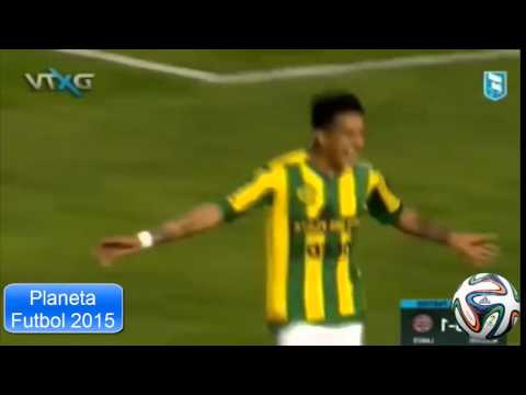 Aldosivi vs Lanús (3-1) Primera División 2015 - todos los goles resumen