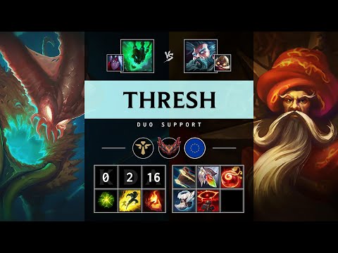 Thresh Support vs Zilean - EUW Grandmaster Patch 14.24