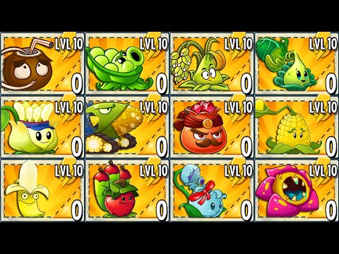 ALL CANNON Plants Power-Up! in Plants vs Zombies 2 (PVZ2 Version 8.8.1)