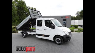 Renault MASTER WYWROTKA PODWÓJNA KABINA DOKA 7 MIEJSC  110KM [ 023241 ] volquete < 3.5t | Imagen 4 - Autoline