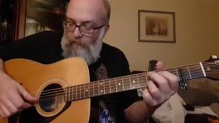 Cumberland Gap on guitar. DADGAD tuning, partial capo