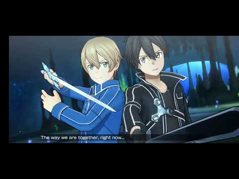 Kirito and Eugeo Intro Interaction | Sword Art Online Variant Showdown (SAOVS)