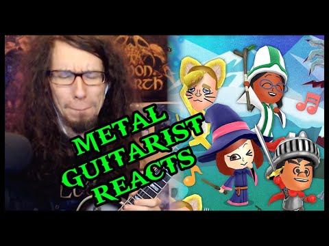 Why is this Miitopia Boss theme SO Metal? | Metal Guitarist Reacts