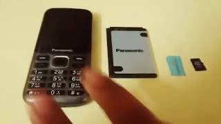 Panasonic Keypad Phone Review And How To Unlock & how to lock the phone & Camera Review