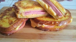 Смотреть онлайн Рецепт вкусных горячих бутербродов к праздничному столу