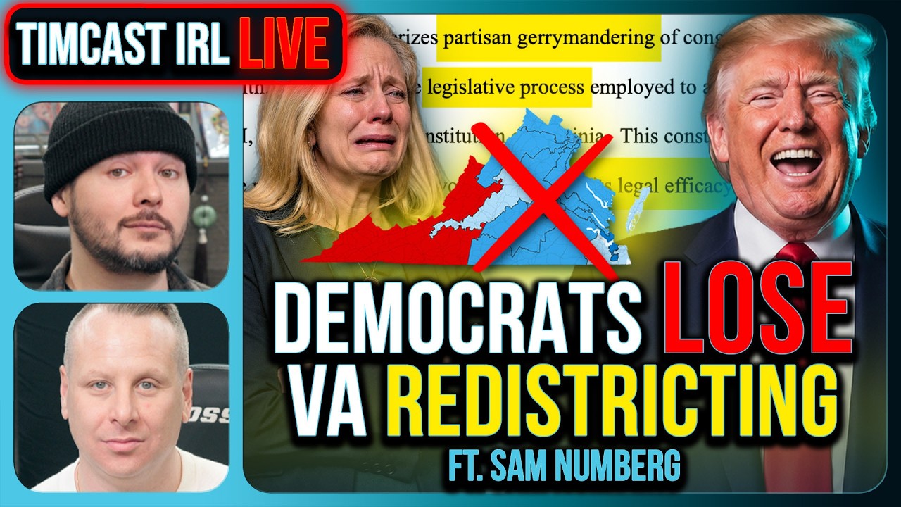 Democrats LOSE VA Redistricting w/ Sam Numberg | Timcast IRL