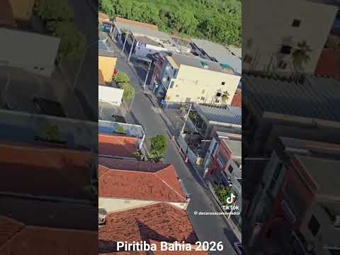 Panorama da cidade de Piritiba Bahia