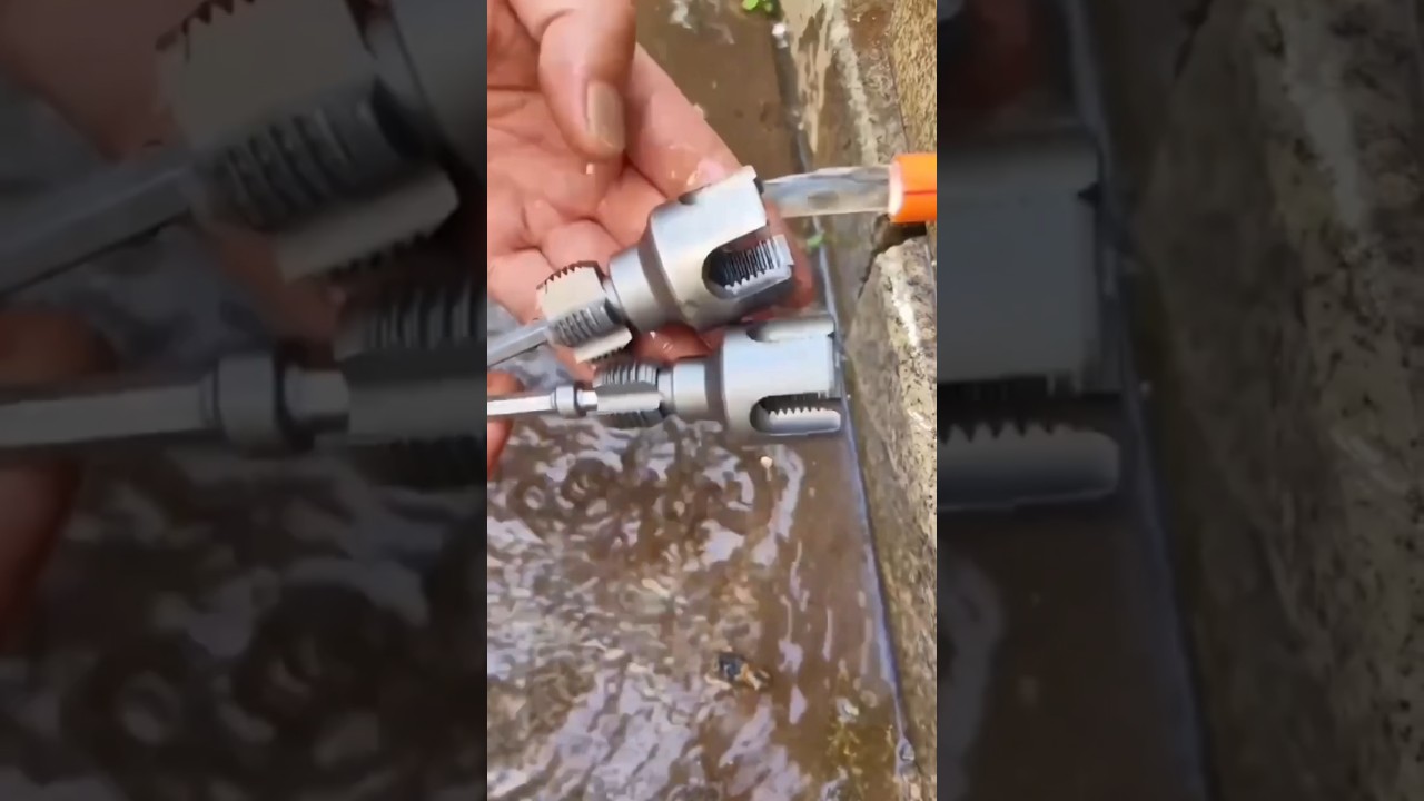 The Most Satisfying Pipe Threading Tool