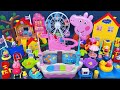 16 Minutes Satisfying With Unboxing Peppa Pig Ferris Wheel And Playground Playset ASMR Review Toys