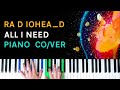 Radiohead All I Need Piano Cover
