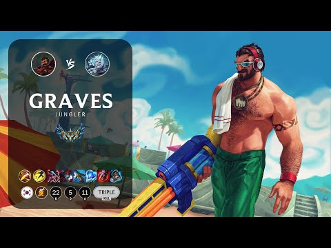 Graves Jungle vs Viego - KR Challenger Patch 12.22