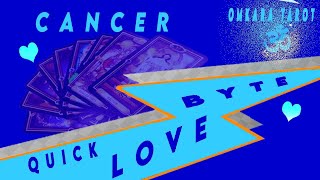 CANCER TAROT - Time to speak up /LOVE BYTE/28th-30th weekend/August 2020/