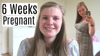 6 WEEKS PREGNANT | CHANGING BOOBS & CRAZY BLOATING