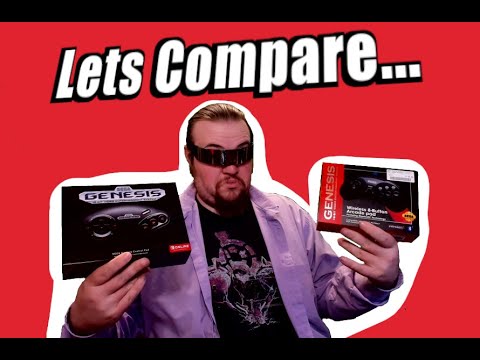 Nintendo switch SEGA Genesis Control Pad Comparisons [Unboxing/Review]