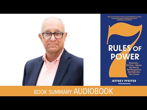 7 rules of power by  Jeffrey Pfeffer | Audiobook summary