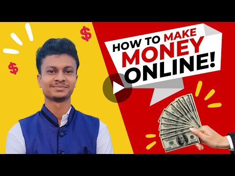 অনলাইনে আয় করার ৫টি সহজ উপায় । Make Money online how to earn money online 2023