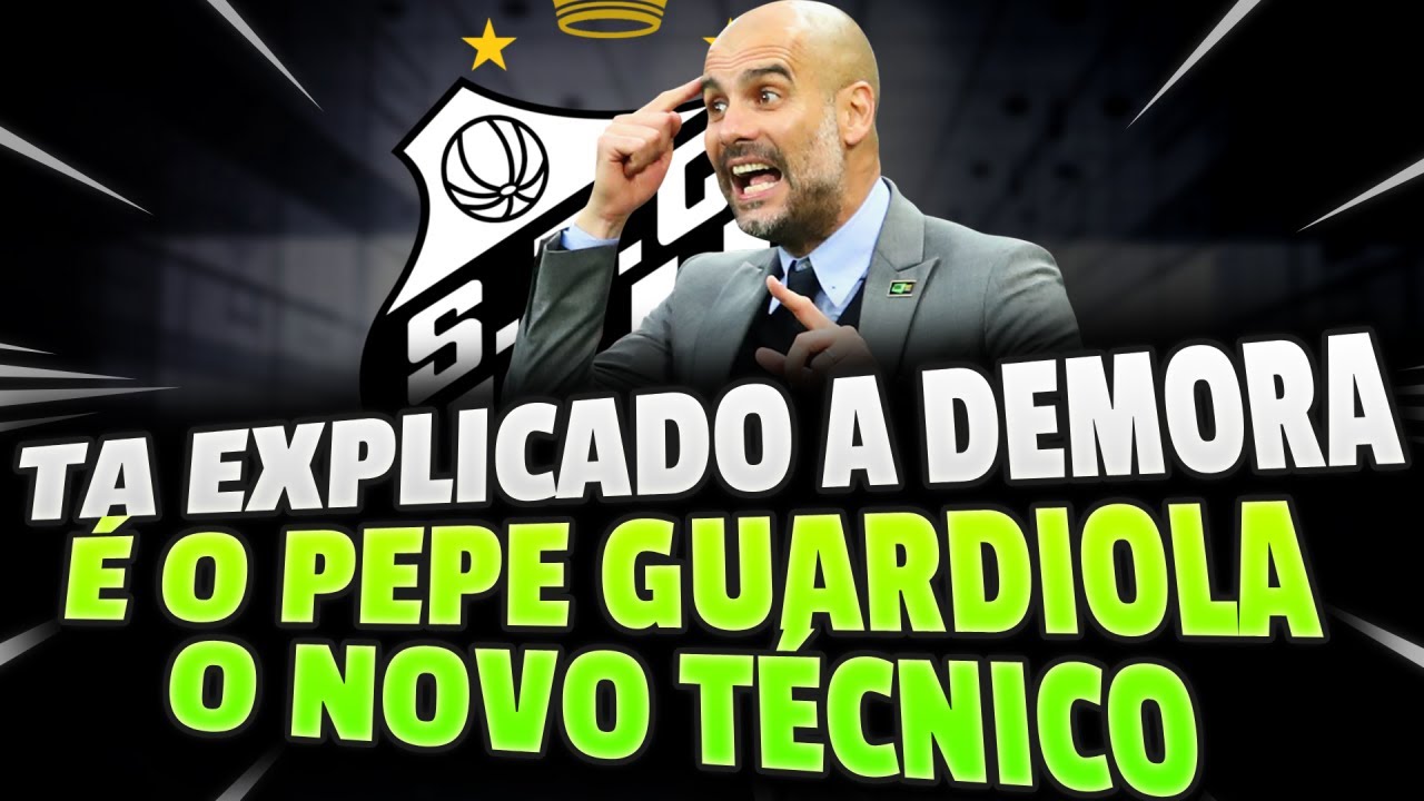 O ANUNCIO DO NOVO TÉCNICO DO SANTOS