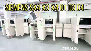 Siemens sx4 X3 x4 D3 D4 HS50 used smt machine