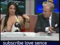 Hot Beautiful Reporter Showing Her Big Boobs