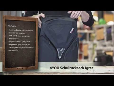 4You Schulrucksack Igrec bei  www.schulranzen.net