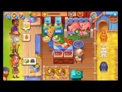 Cooking Farm - Hay & Cook Game - Level 160 🍎🌻🫐 - No Boosters - FULL STORY - CaroGamesNL
