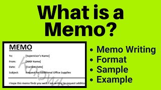 Download lagu Memo | What is Memo Writing in English | What is Memorandum - Format / Sample / Example mp3
