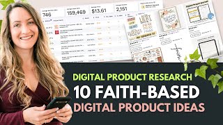 [Research + How To Sell] 10 Faith-Based Digital Product Ideas Trending RIGHT NOW