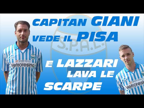 Il Pisa visto da Capitan Giani e Lazzari al...lavabo!