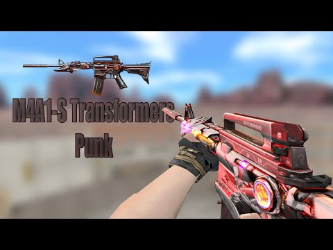 CF Offline : M4A1-S VVIP - Transformers Punk - Orange&Purple VFX