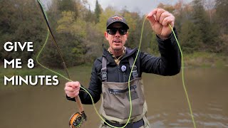 Frustrated With Casting Single Hand Skagit Watch This!!!