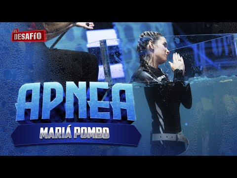 María Pombo no consigue superar sus miedos y llega a los 53 segundos en apnea - El Desafío