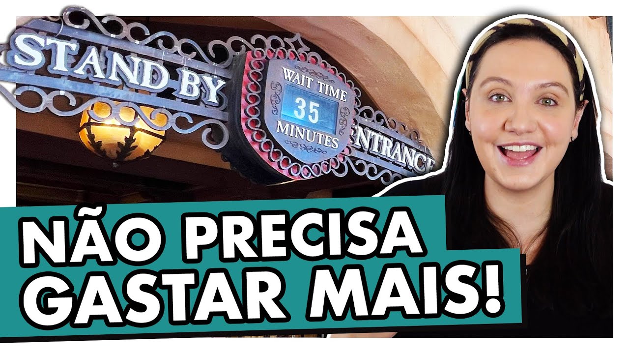 6 FORMAS GRATUITAS DE EVITAR FILAS NOS PARQUES DE ORLANDO!