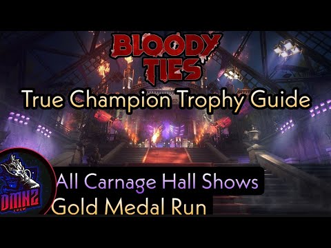 Dying Light 2 Bloody Ties DLC - All Carnage Hall Shows Gold Medal Runs - True Champion