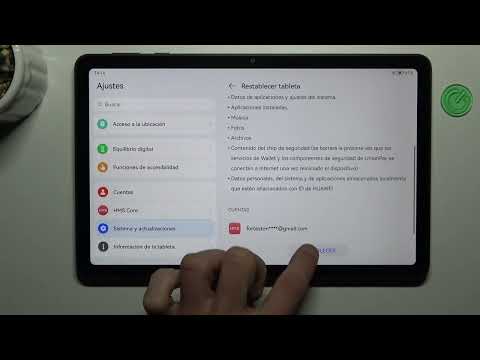 Como restablecer de fabrica el Huawei MatePad SE