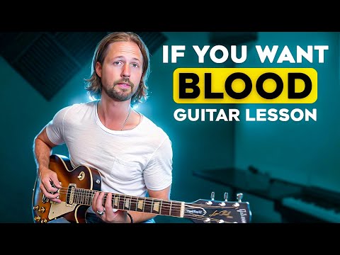 If You Want Blood Guitar Lesson