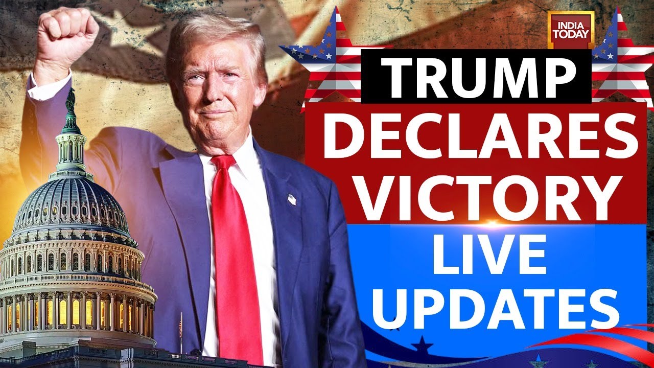 Donald Trump Victory Speech LIVE | US Election Result Latest Updates LIVE | USA Election