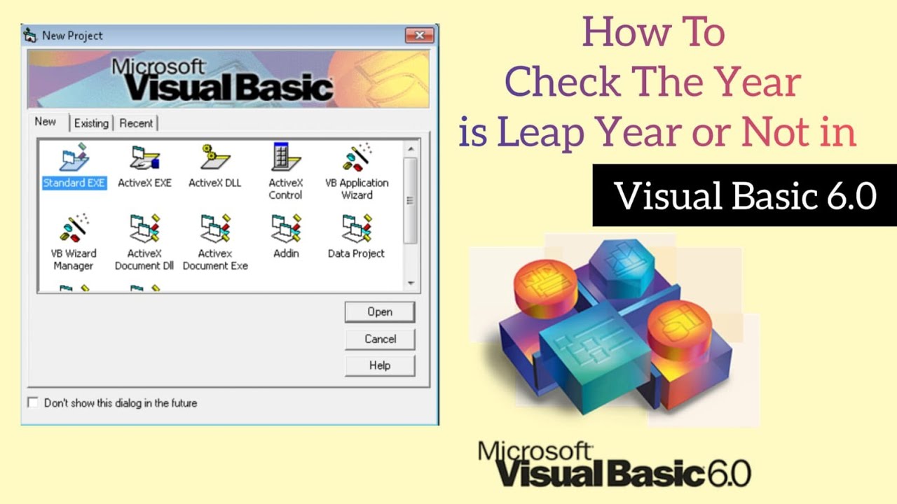 How to check the year is leap year or not in visual basic 6.0
