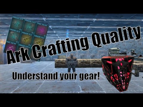 Ark: Crafting gear and how to get better quality equipment