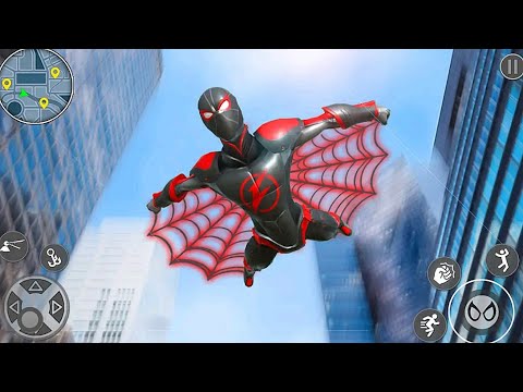 Ultimate Spider Game: Black Spider Superhero Games - Android GamePlay
