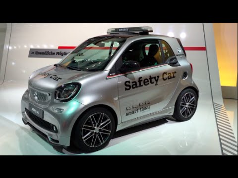 Smart Fortwo BRABUS - Safety Car 2016 In detail review walkaround Exterior