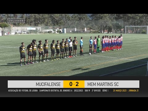 Mucifalense (0-2) Mem Martins [SUB19 J21]