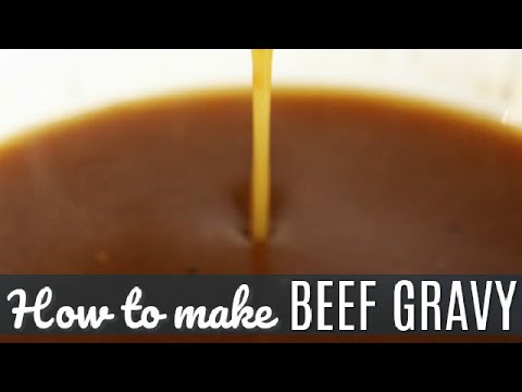 How to Make Beef Gravy