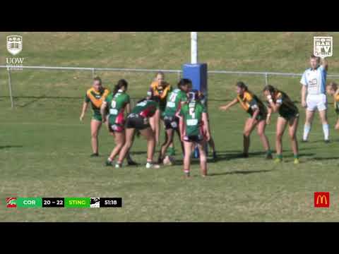 2019 IDRL Womens Under 18s Round 6 Highlights - Corrimal Cougars vs Stingrays of Shellharbour