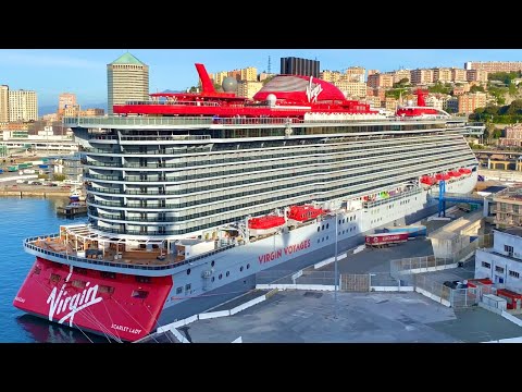 Scarlet Lady Cruise Ship Tour 4K