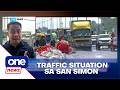 Traffic situation improves at NLEX San Simon | One News Now